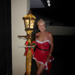 Pic #1 Christmas Part 2 - Amateur, Ass, Blonde, Costume, Flashing, Flashing Tits, Homemade Amateur, Mature, Mature Ass, Mature Pussy, Pussy