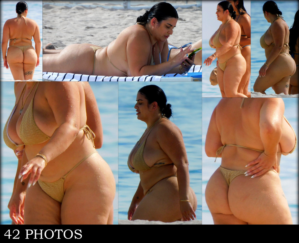 Pic #1 Excellent BBW Beach Candid