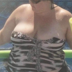 Pic #1 Showing off the girls at the pool