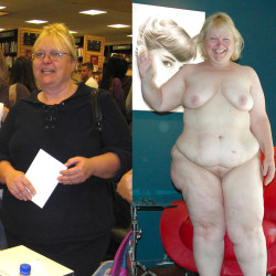 My Fat Friend Clothed at Work then Naked and Masturbating