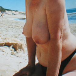 Very large tits of my wife - MySue