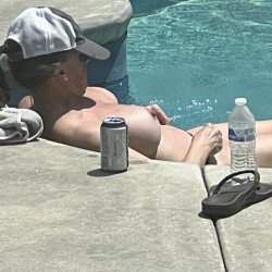 Pool Fun and sunning the girls