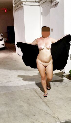 Pic #1 Wife Naked in Public