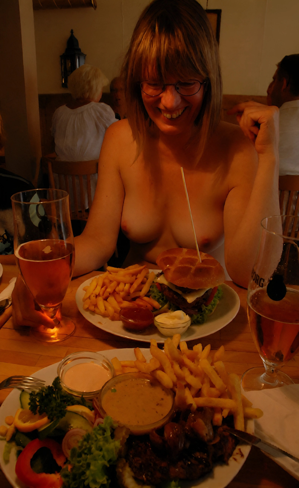 Pic #1 nude in public