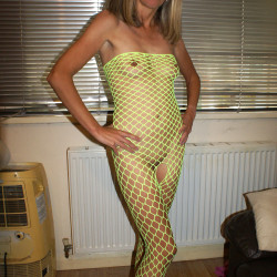 Pic #1 Michelle - Yellow Mesh Playsuit