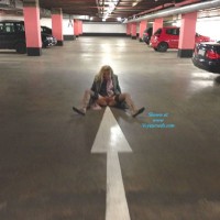 Pic #1 Stocking's Sooo Sexy - Public Exhibitionist, Public Place