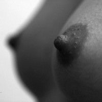 Stunning Nipple Study - Big Tits, Erect Nipples , Contrasting Nips, Black And White Photo, Boob Close Up, Black And White, Artistic, Hard Nipple, Nipple Close Up, Nipple, One Nipple In Focus, Hardened Gumdrop Nipples, Nipples Close Up, Dark Areolas
