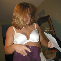Pic #1 Trying On Clothes From Victoria Secret Order