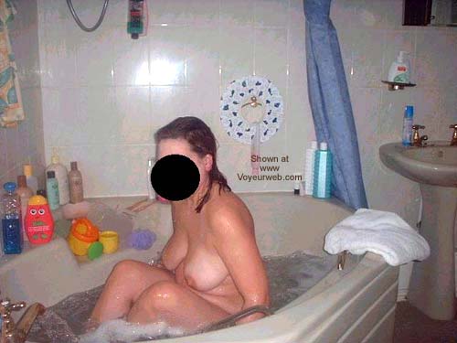 Pic #1Busty Wife at Bath Time 2