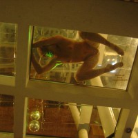 Playing Frogger On The Ceiling - Naked Girl, Nude Amateur , Shot From Below, Best Position Of Frog, House Maid, On All Fours, Naked Wfi On Glass Floor, Frog Pose, Urban Nude, Laying On Glass