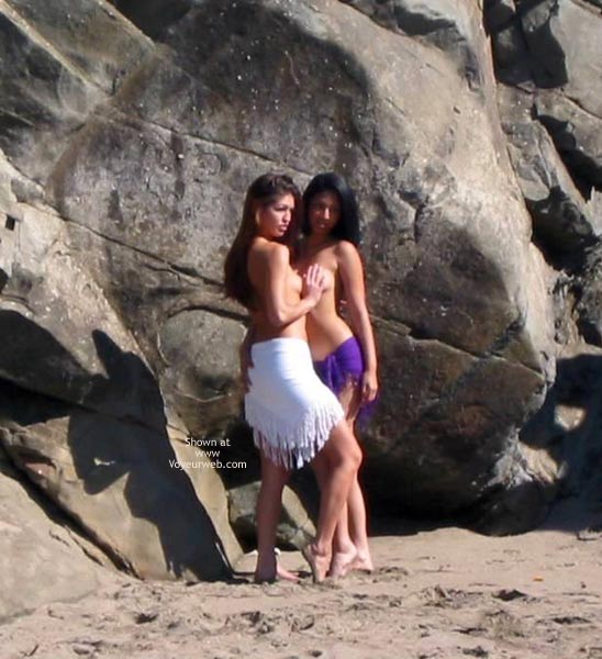 Pic #1*GG Two Models at The Beach 2