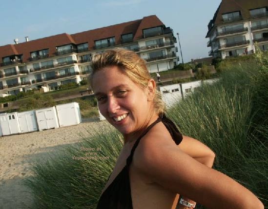 Pic #1Gabriela @ Knokke Beach