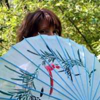 A2 Wife With Chinese Parasol