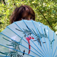 A2 Wife With Chinese Parasol