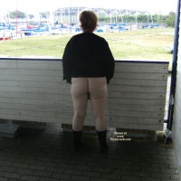 Pic #1 Wifes First Nude In Public