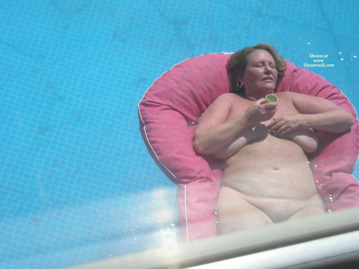 Pic #1Older Babe Sunbathing