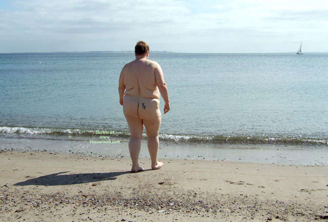 Pic #1Bbw Wife At The Sea