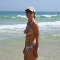 Pic #1 Julie Back At The Beach