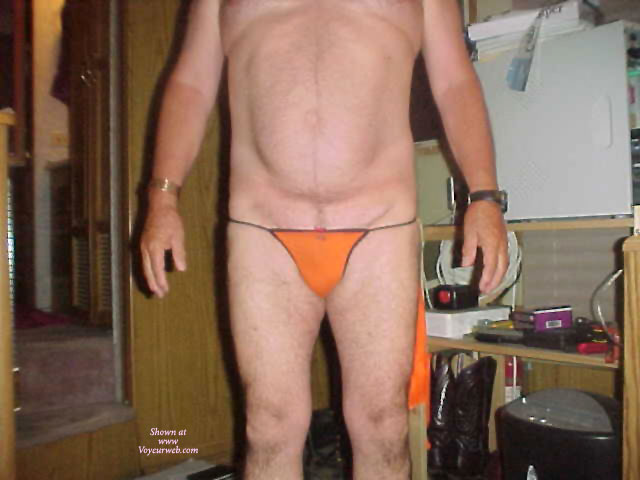 Pic #1Mikey Shows His Orange Panties