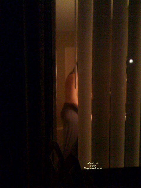 Pic #1Showoff Neighbor Leaves The Blinds Open