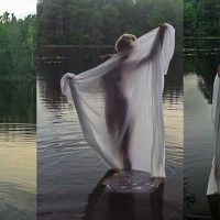 Pic #1 Naiada Behind See Thru Veil