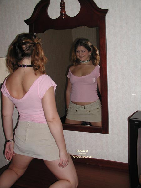 Pic #1Sp Amanda Flirting With Herself In The Mirror
